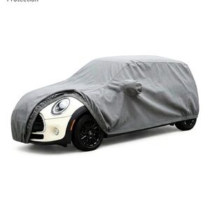 Universal Gray Car Cover - All-Weather Protection
